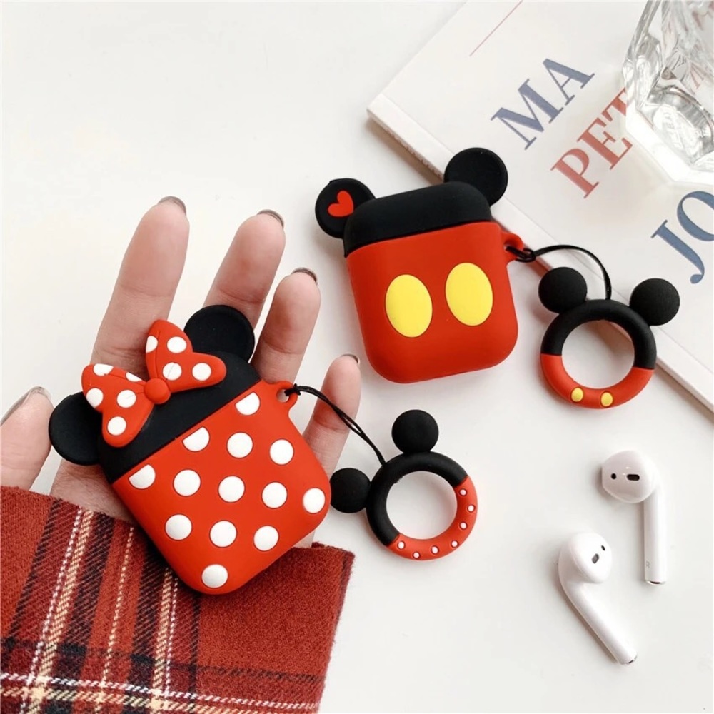 Mickey or Minnie Mouse Airpod Cases